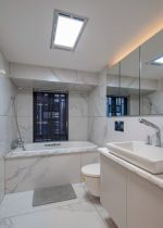 富力城幸福里三居106平现代简约风格装修案例