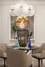 虎溪花园96平米现代三居装修案例