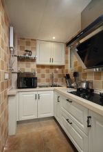 鲁能领秀城80平米三居室混搭风格装修案例