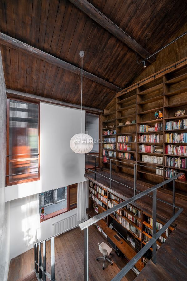 重庆三层望向二层设计效果图