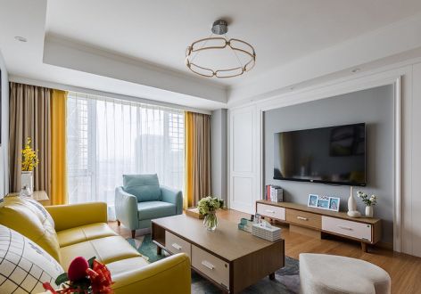 江津装修设计 金科中央公园城北欧风格