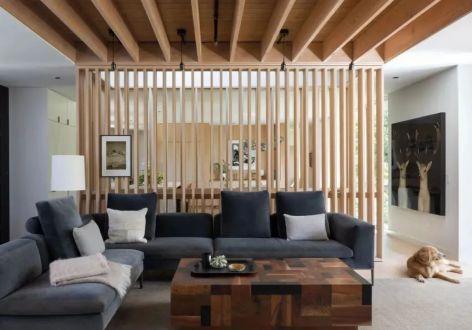 龙湖春江天镜350平米乡村精致混搭别墅装修案例