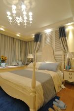 城海滨江春城114平地中海 田园风装修案例