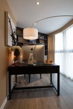 绿地城134平混搭风四居室装修案例