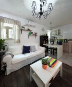 东林雅润48㎡创意混搭风小户型装修案例