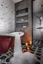 国博城现代风格360平米装修案例