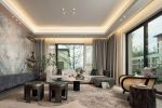 恒大翡翠湾新中式风格372平米装修案例