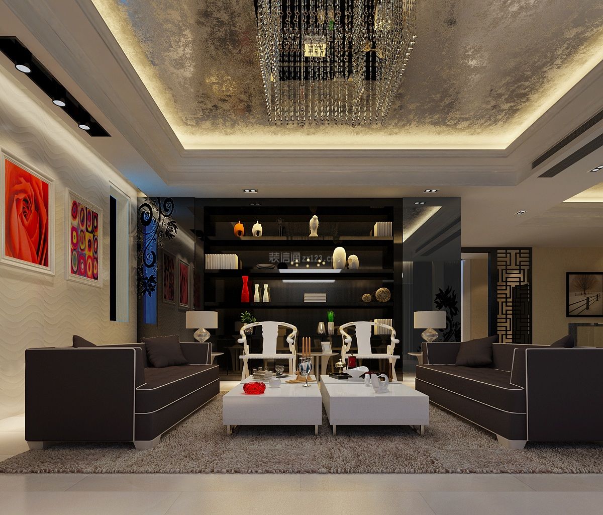 现代风格客厅装修图 现代风格客厅装修效果