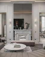 恒大国际文化城287平米轻奢精致别墅装修案例