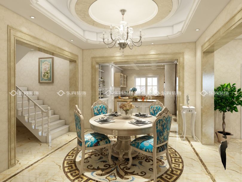 欧式风格餐厅装修 欧式风格餐厅装修效果图大全 