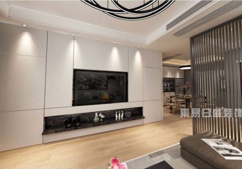 江山樾110平现代简约装修案例