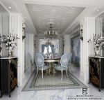 俊峰香格里拉法式风格四居室500平装修效果图