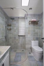 善信学府八号113平米美式风格三居室装修案例