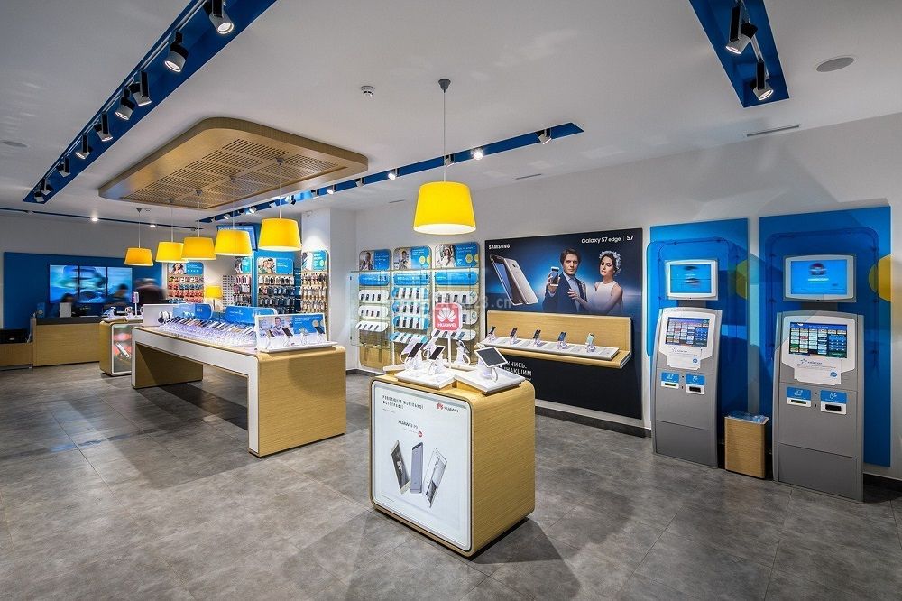 手机店设计风格 手机店装修效果图图片