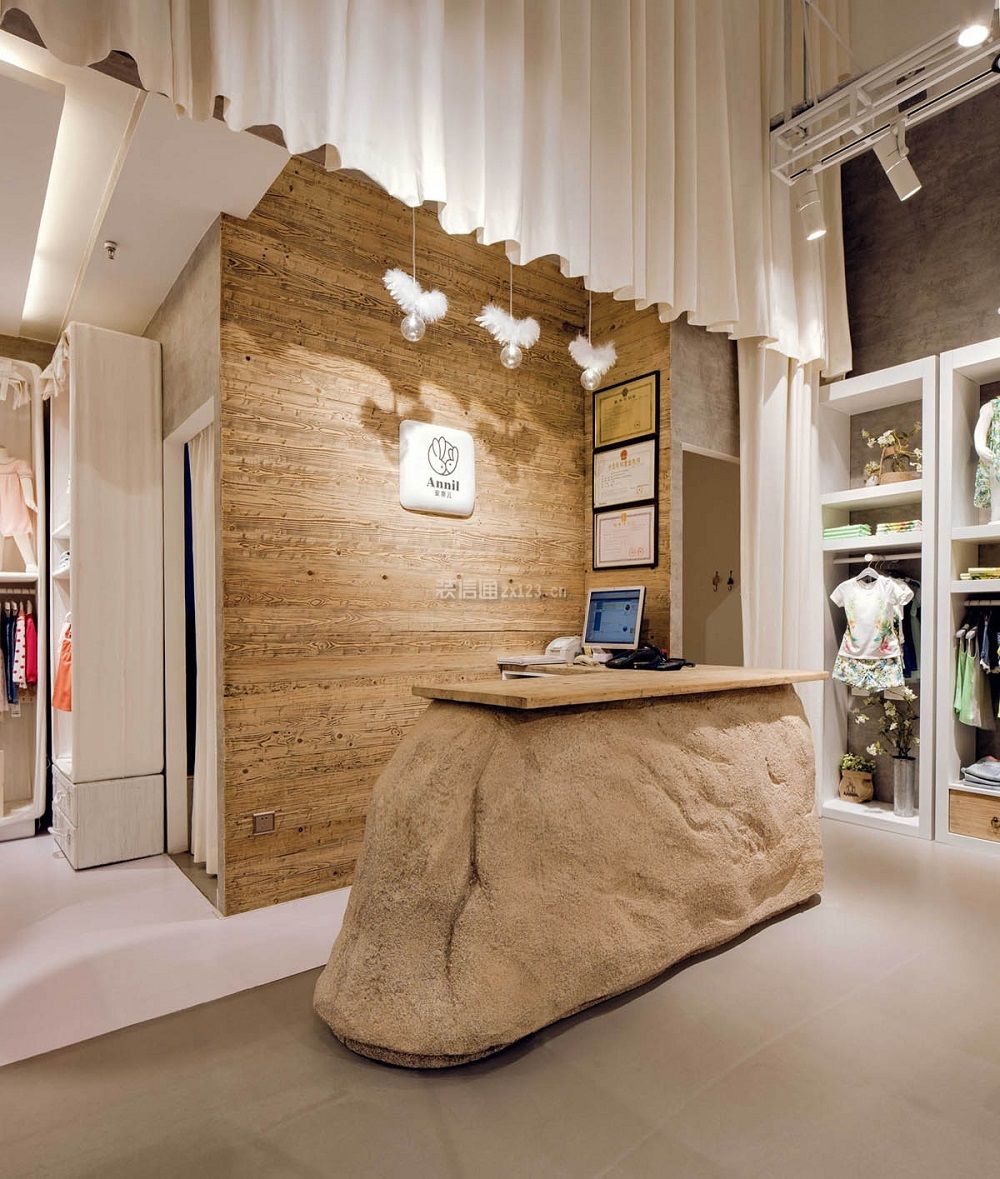 童装店装修效果图小店 童装店装修设计效果图