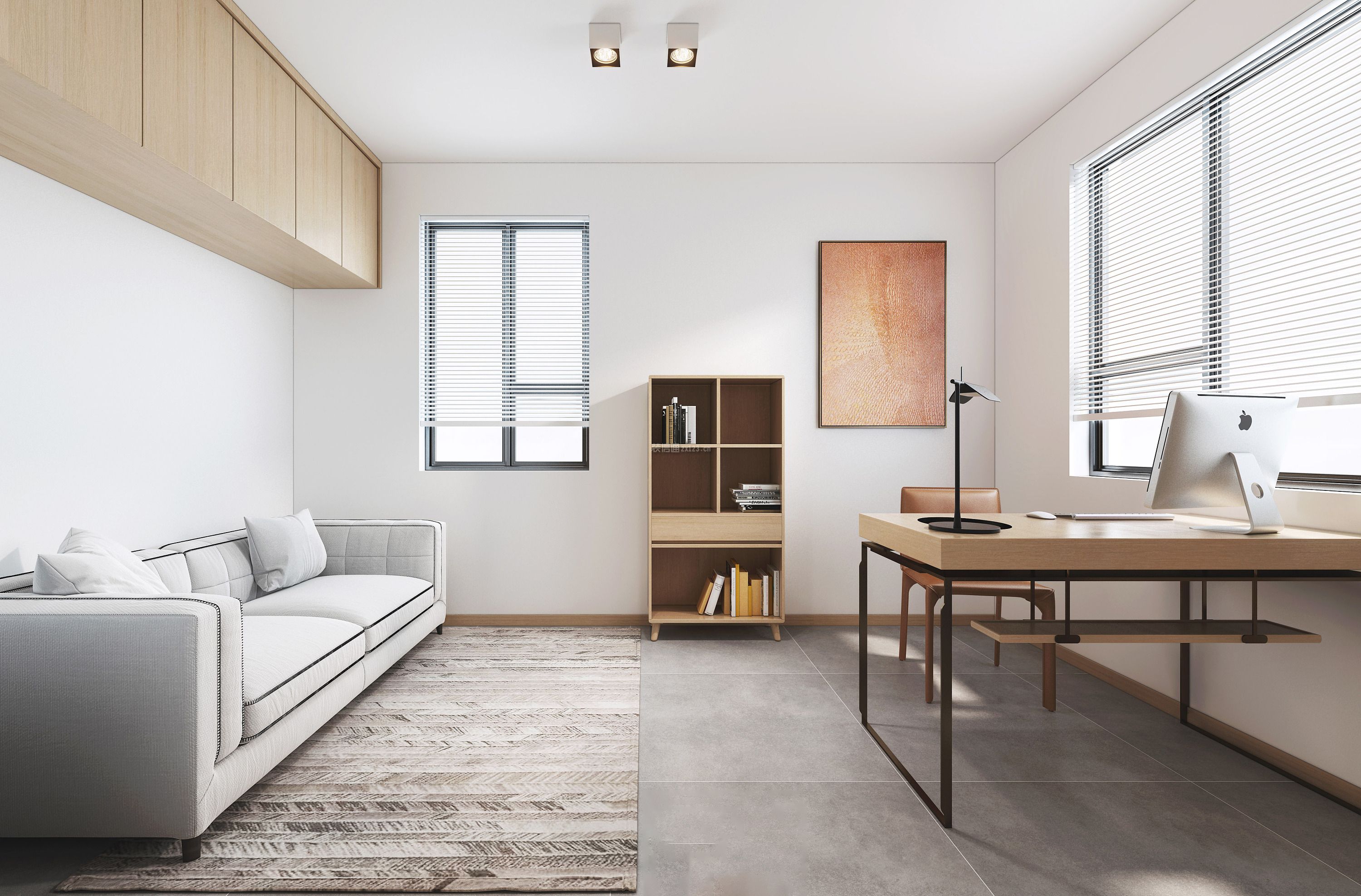 现代风格书房 现代风格书房设计 现代风格书房设计图片