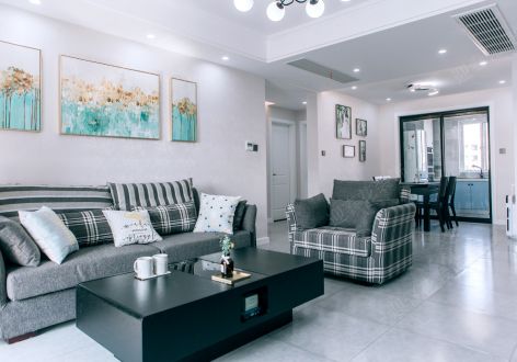 保利·观塘98平米混搭实景案例