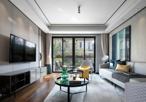 中交·锦悦218平米新中式别墅装修实景案例