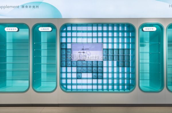 店铺展示柜装修效果图