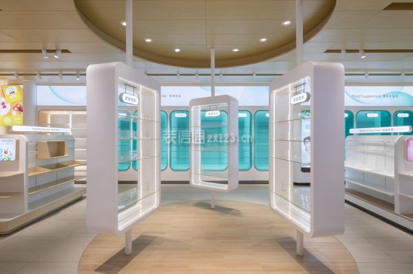 店铺智能导航装修效果图