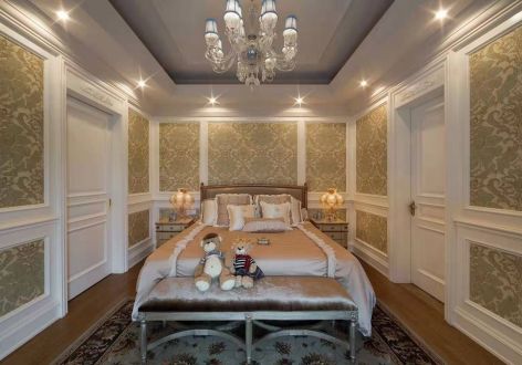 奥山别墅280平米欧式风格装修案例