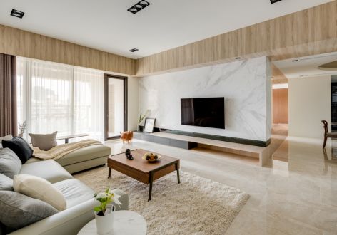 江山赋浅山台131平现代风格装修案例