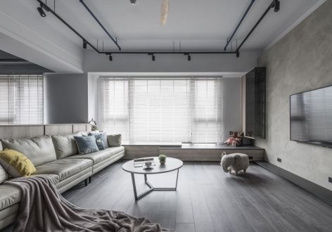 万科彩云湖129平北欧风格装修案例