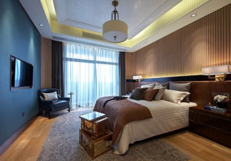 龙湖春森彼岸新古典风格147平米四室两厅装修案例