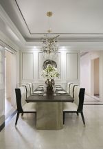 诚投天邻水岸131平欧式风格装修案例