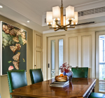 印江州璞印123平美式风格装修案例