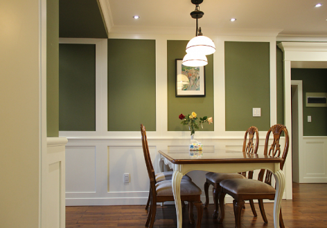 金辉御江府133平欧式风格装修案例