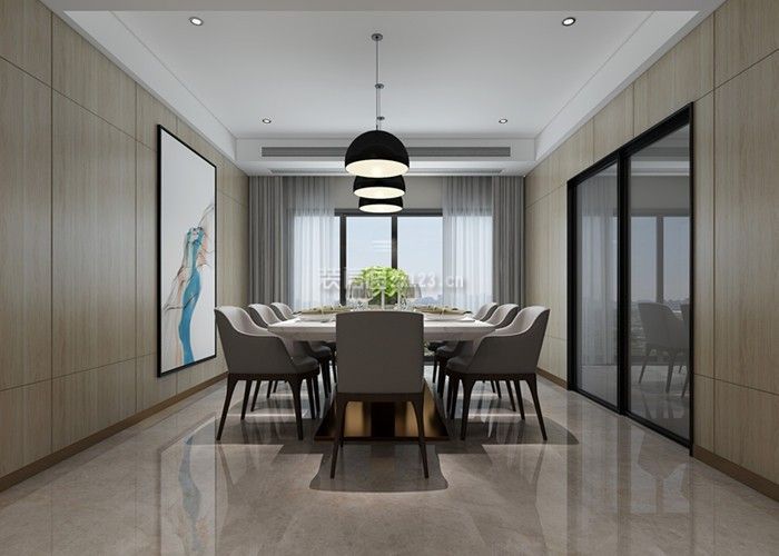 现代风格餐厅装修 现代风格餐厅设计 