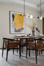 壁河名都123平新中式风格三室两厅装修案例