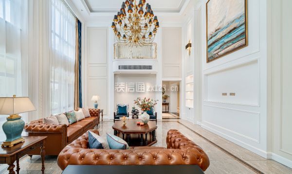 重庆450平米客厅装修效果图