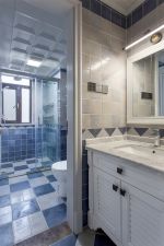 康桥融府112㎡美式三居室装修案例