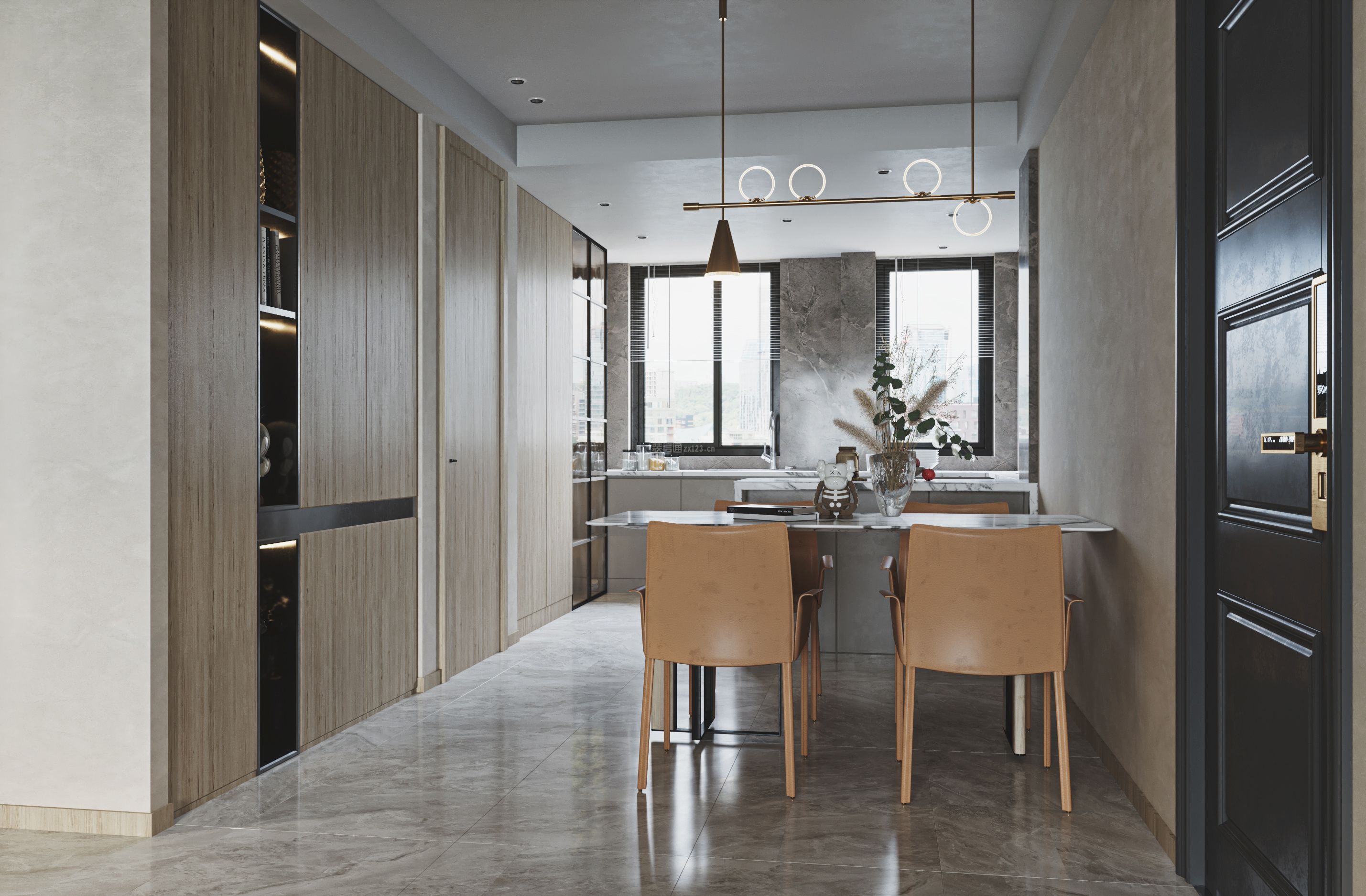 现代风格餐厅 现代风格餐厅装修 现代风格餐厅效果图