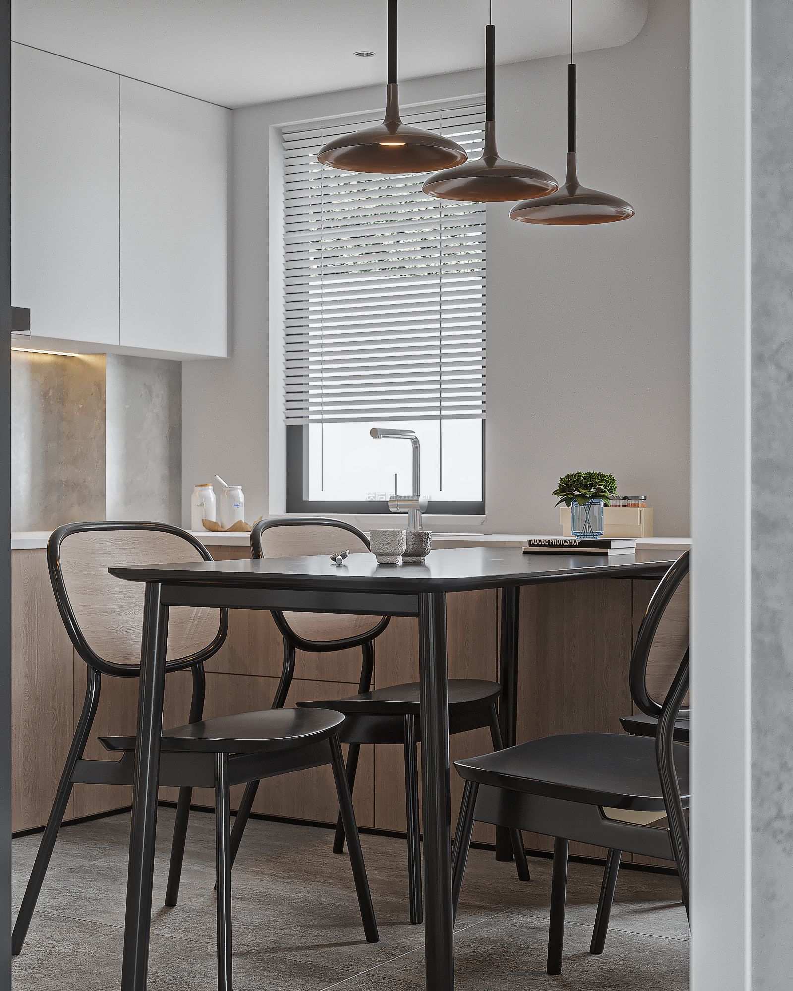 现代风格餐厅 现代风格餐厅效果图 现代风格餐厅装修