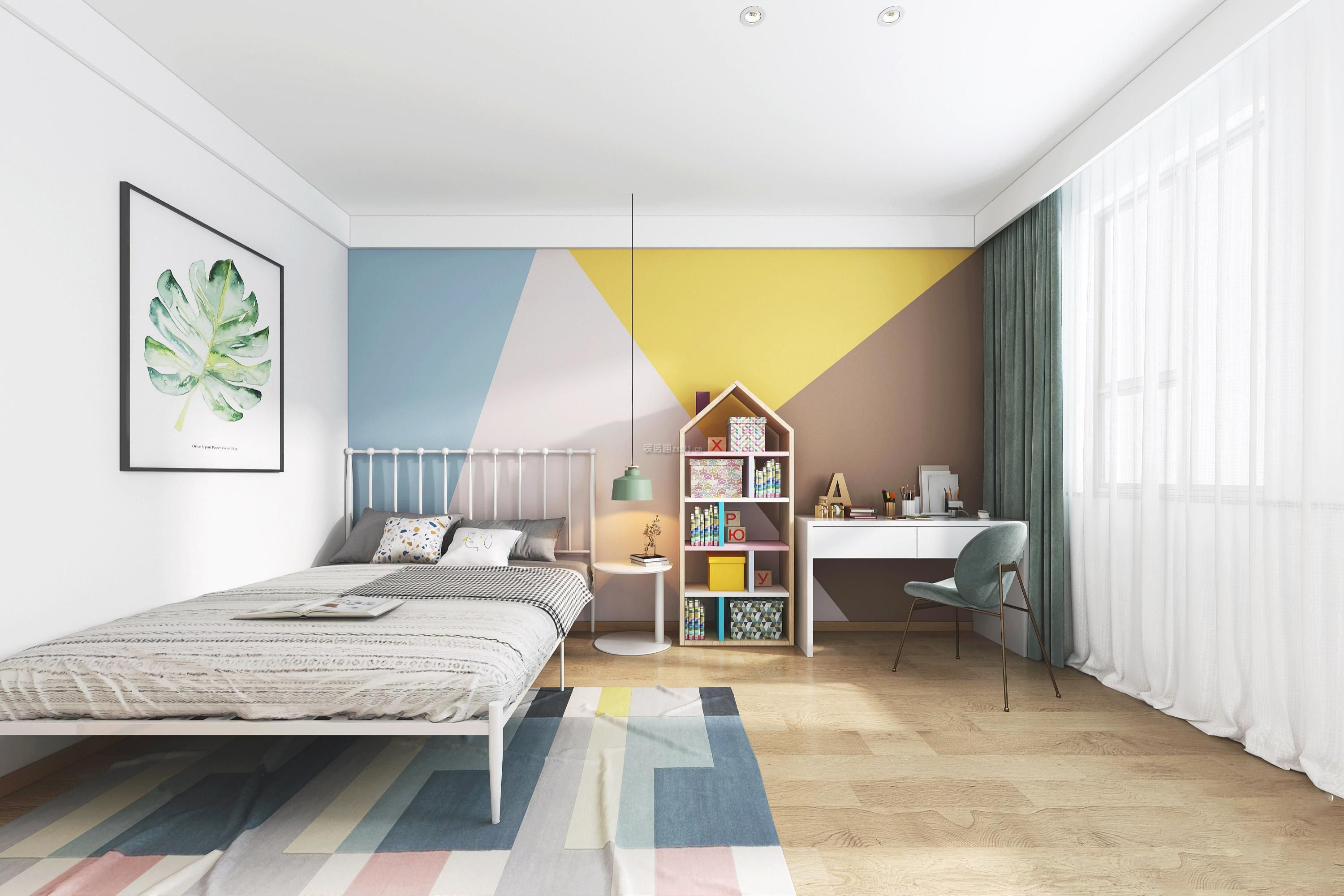 现代风格卧室 现代风格卧室效果图 现代风格卧室图片