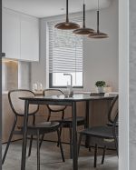 学府丽景山水云天138平现代风格装修案例