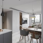 东海星洲89平简约风格装修案例