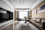 翡丽公园117平现代风格装修案例
