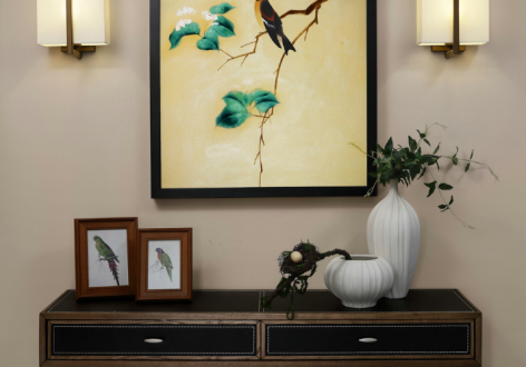 隆鑫盛世普天166平新中式风格装修案例