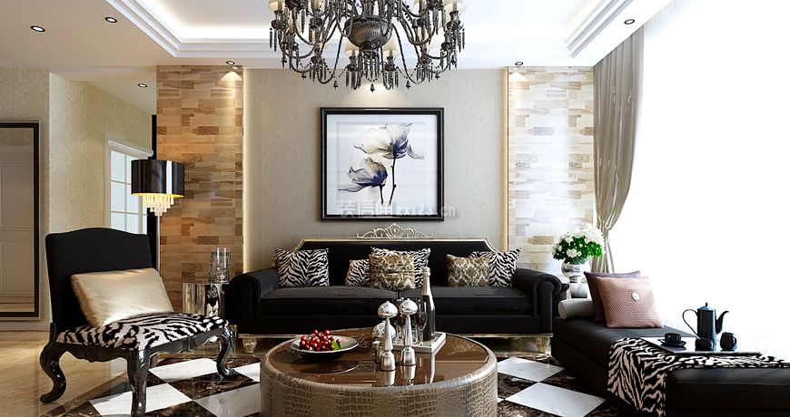 新古典客厅装修图片 新古典客厅装修效果图