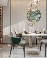 金科中建集美阳光116平轻奢风格装修案例