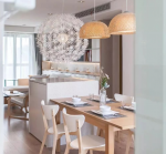 财信融创九阙府128平北欧风格装修案例