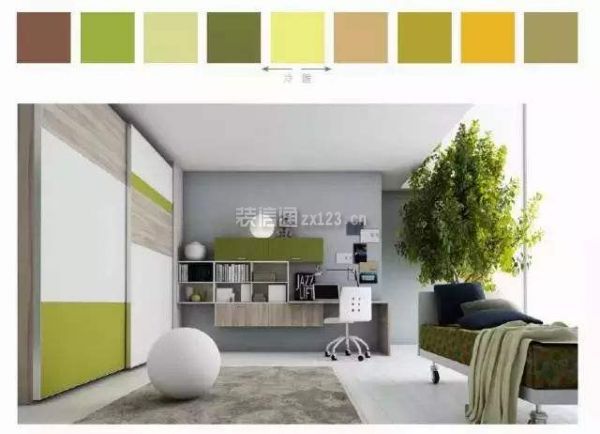 家居色彩区间