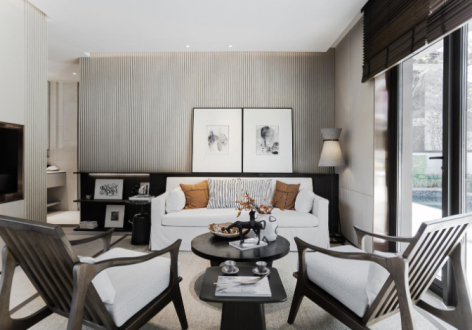 北大资源·燕南108平北欧风格装修案例