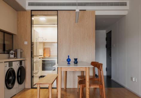 首创禧瑞山河110平北欧风格装修案例