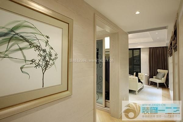 白色墙面 家装样板房 