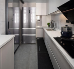 长嘉汇朗峯130平现代风格装修案例